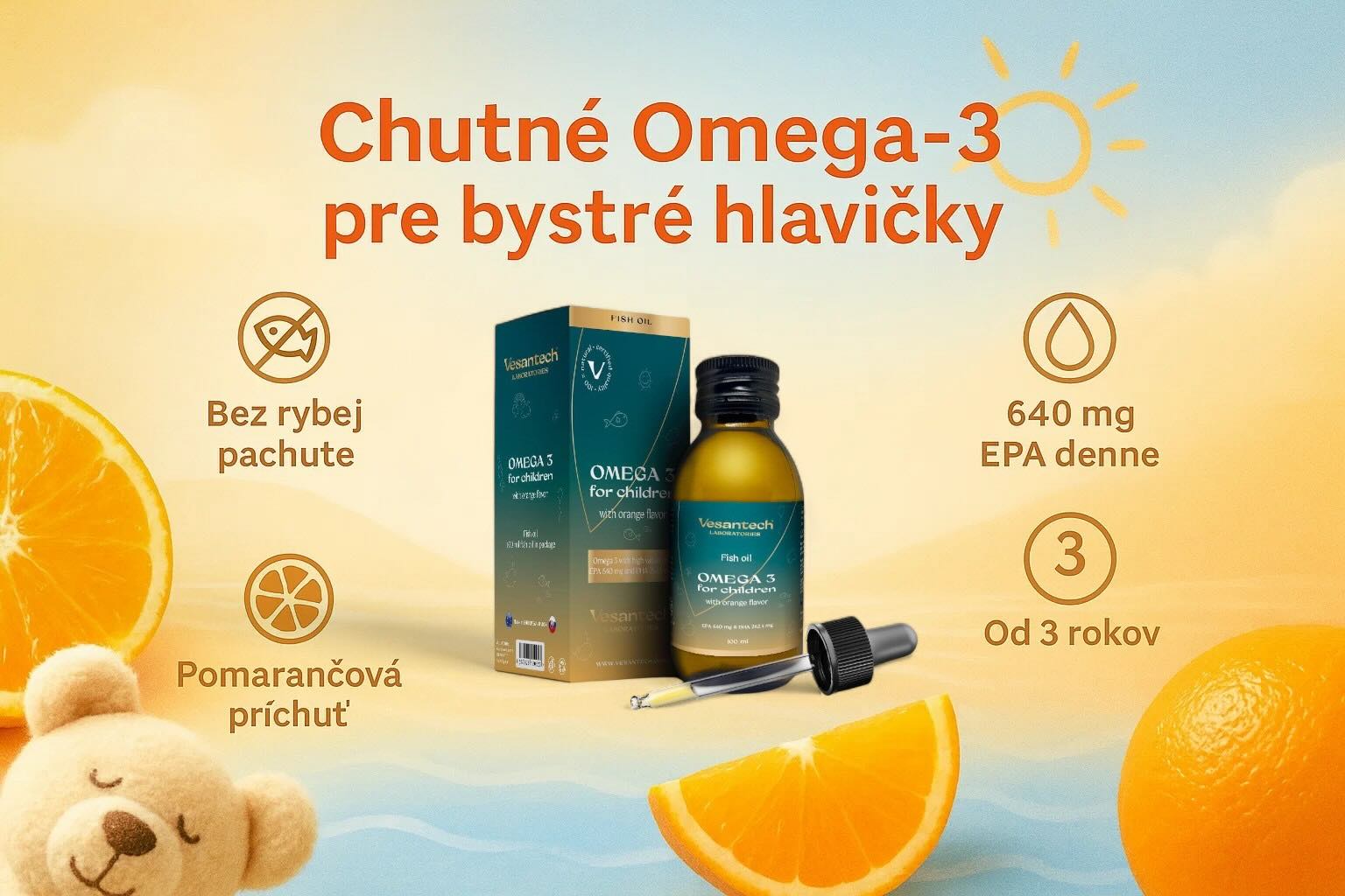 omega 3 pre deti bystre hlavicky